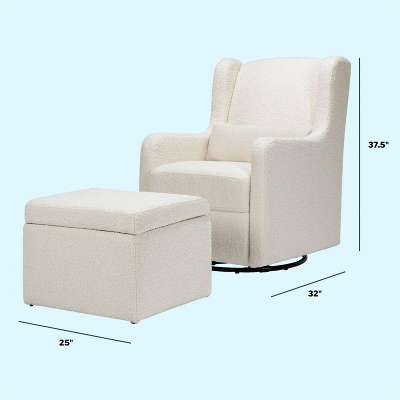 Carter's by DaVinci Adrian Swivel Glider and Ottoman