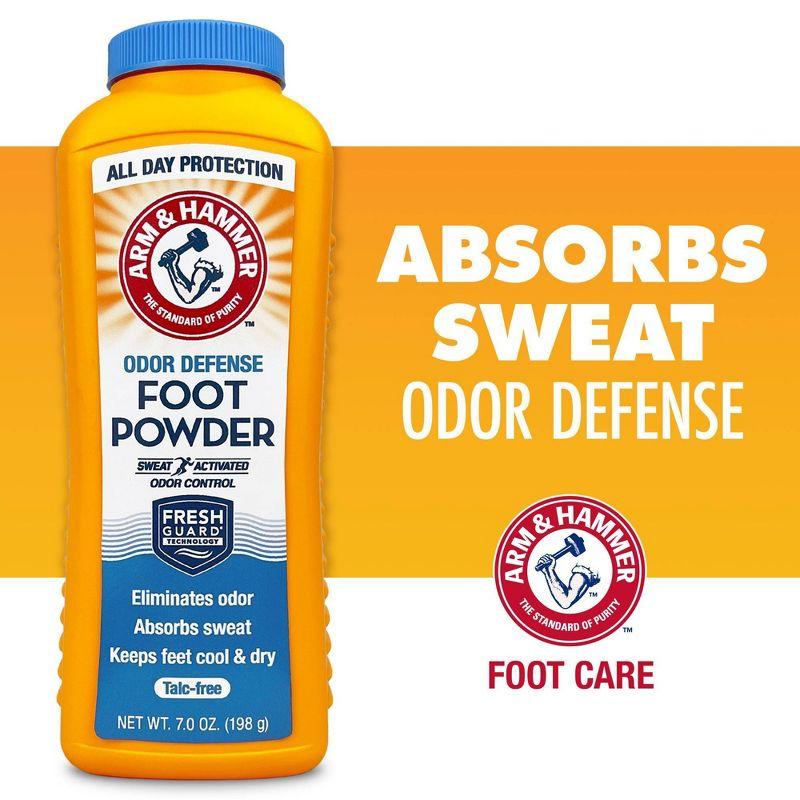 Arm & Hammer Foot Odor Control Powder - 7.0oz