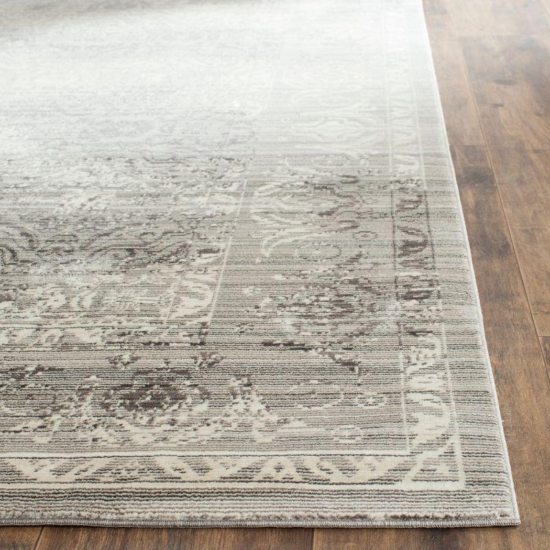 Valencia Overdyed Beige Synthetic Rectangular Easy-Care Area Rug