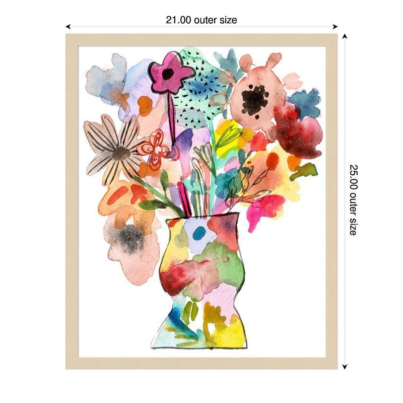 Amanti Art Linear Bouquet II by Melissa Wang Framed Wall Art Print