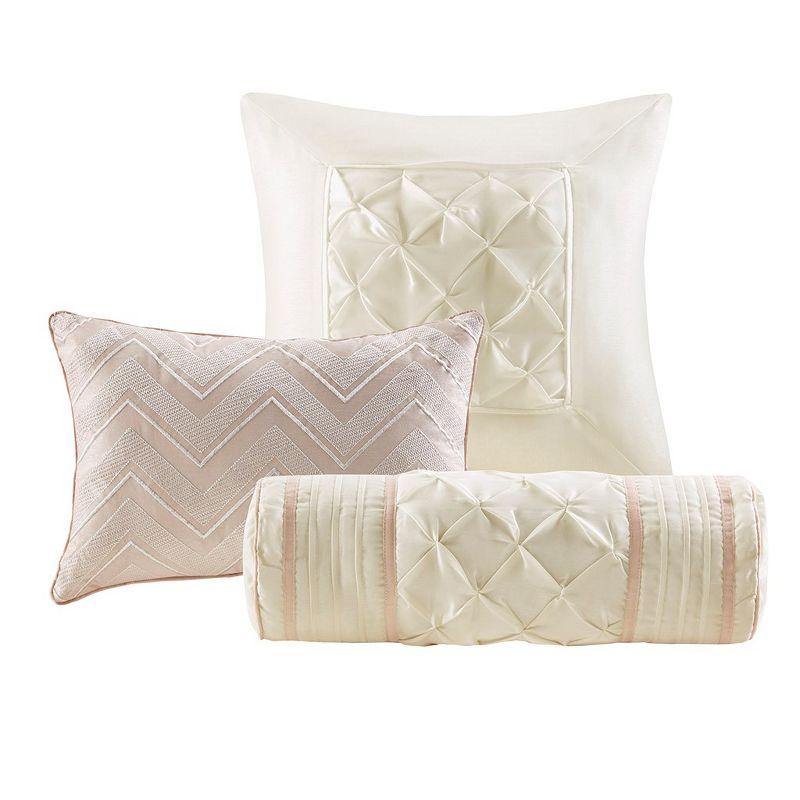 Madison Park Laurel 7 Piece Tufted Comforter Set