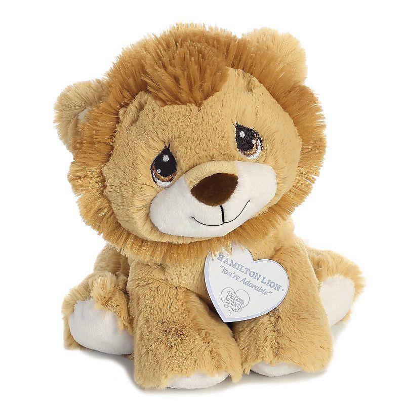 Aurora Small Hamilton Lion Precious Moments Inspirational Stuffed Animal Brown 6.5"