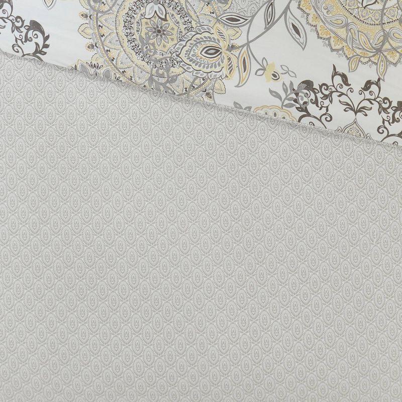 Madison Park Isla 3 Piece Reversible Cotton Floral Duvet Set