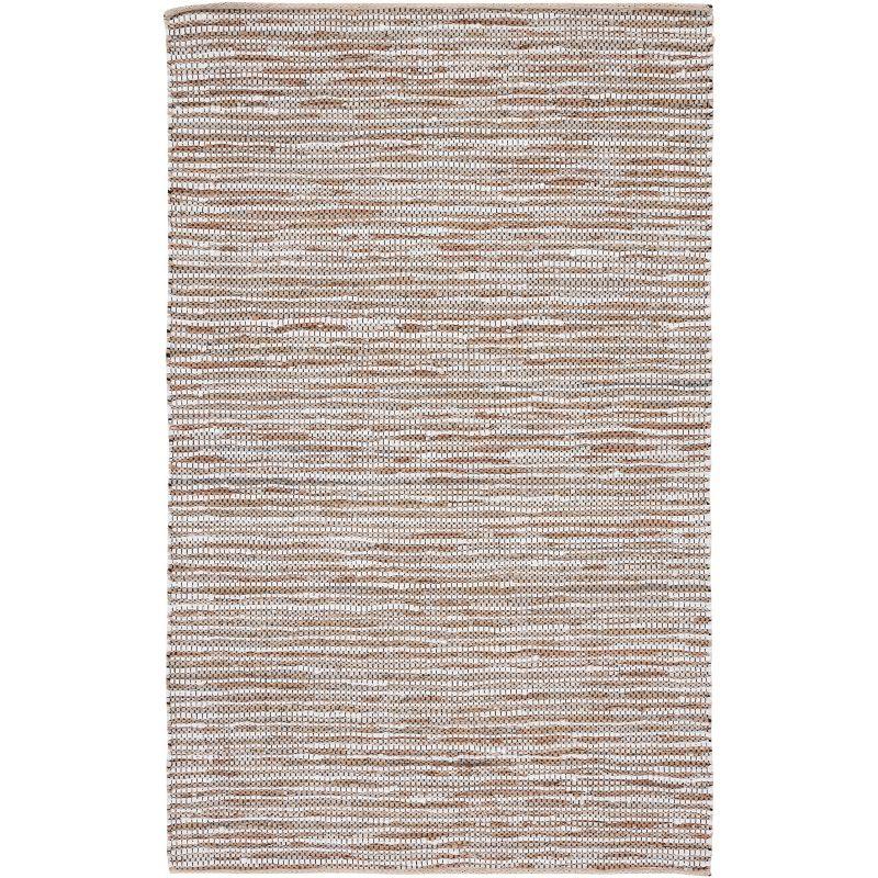 Vintage Leather VTL205 Hand Woven Area Rug - Beige/Ivory - 8'x10' - Safavieh.