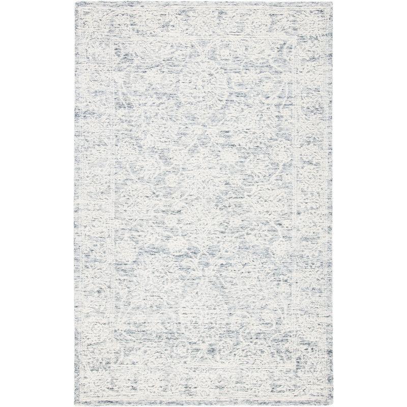 Metro MET806 Hand Tufted Indoor Area Rug - Natural/Grey - 4'x6' - Safavieh