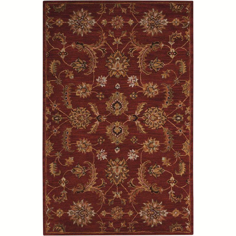 Nourison India House Brick Area Rug IH83 3'6" x 5'6"