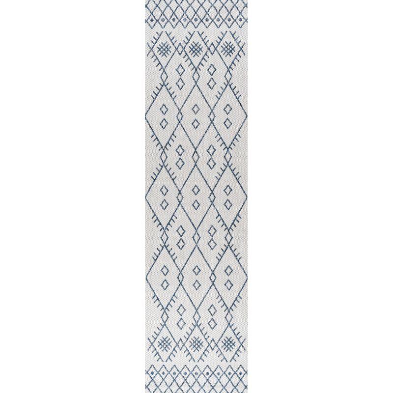 Boho Moroccan Indoor/Outdoor Area Rug  - JONATHAN Y