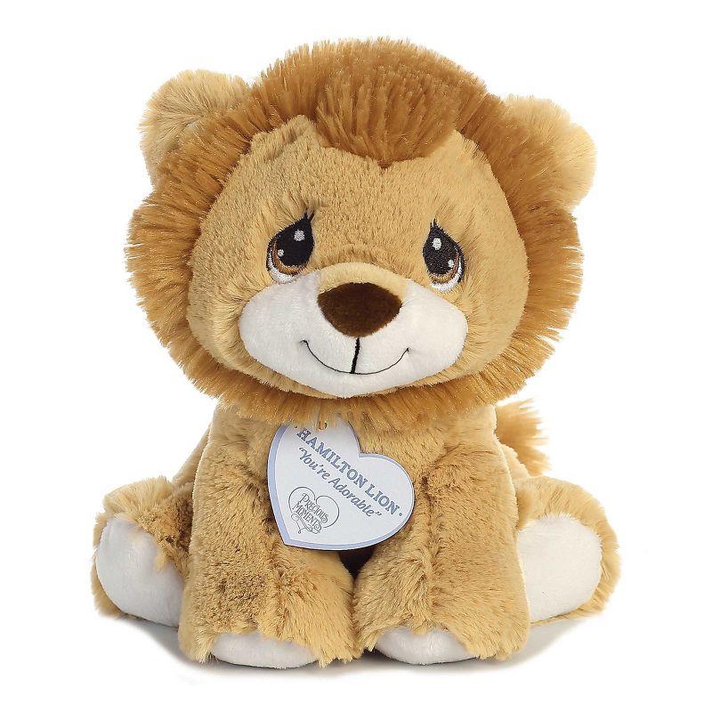 Aurora Small Hamilton Lion Precious Moments Inspirational Stuffed Animal Brown 6.5"