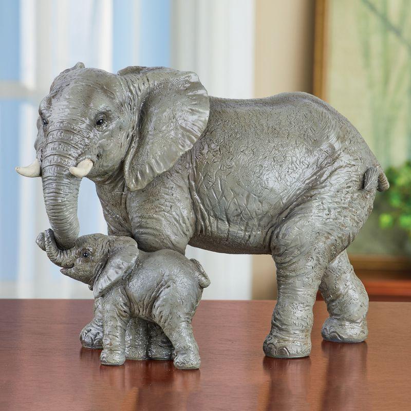 Elephant Animals Plastic Garden Statue