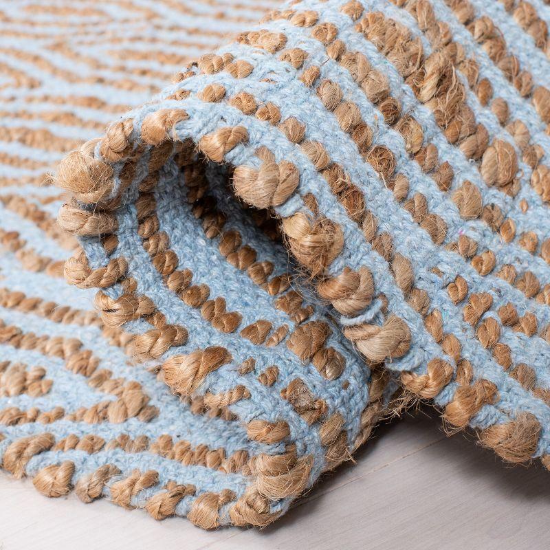 Safavieh Bourne Hand Woven 80% Jute, 20% Cotton Geometric Rug
