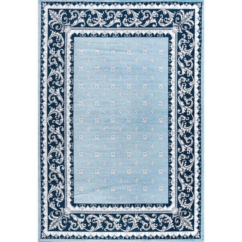 Acanthus French Border Area Rug - JONATHAN Y