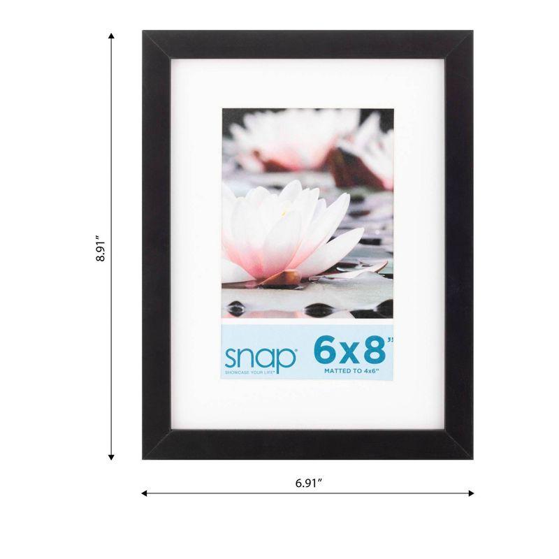 SNAP Wall Picture Frame with Single Mat Picture