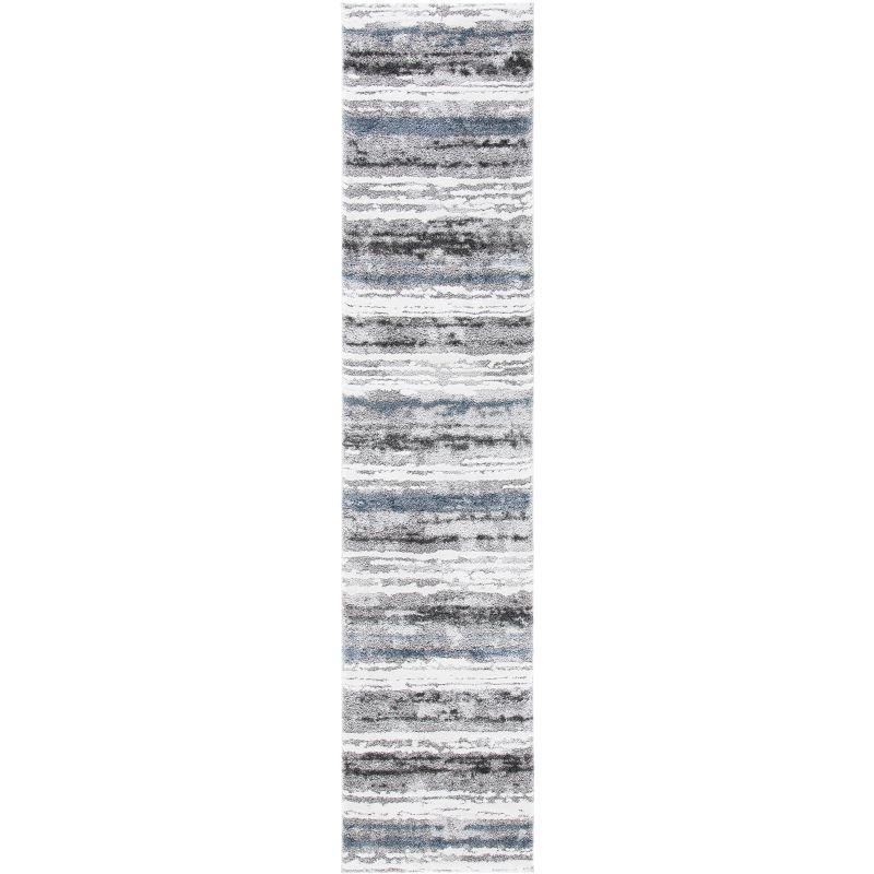 Century CTY322 Power Loomed Runner Rug - Grey/Blue - 2'x9' - Safavieh.