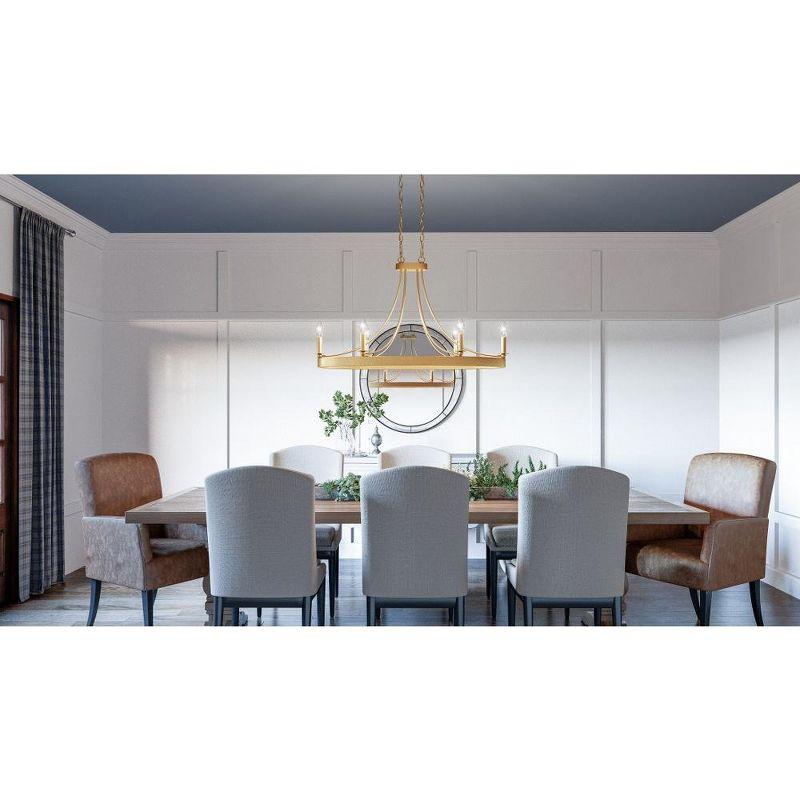 Quoizel Lighting Aspyn 6 - Light Pendant in  Light Gold