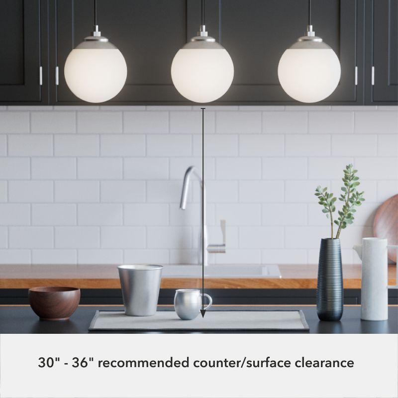 Hepburn 3 - Light Linear Globe Pendant