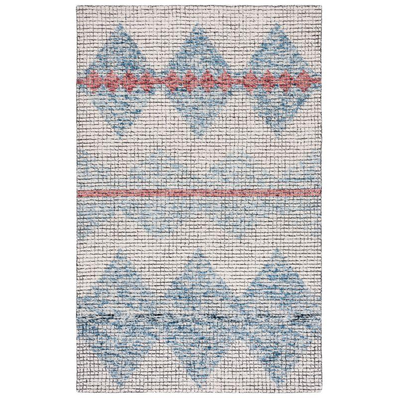 Foundry Select Abstract Hand Tufted Geometric Indoor/Outdoor Rug