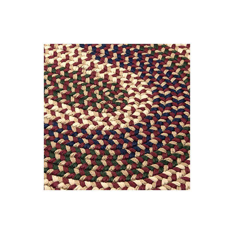 Colonial Mills Brook Farm Runner Rug 2x7 Burgundy