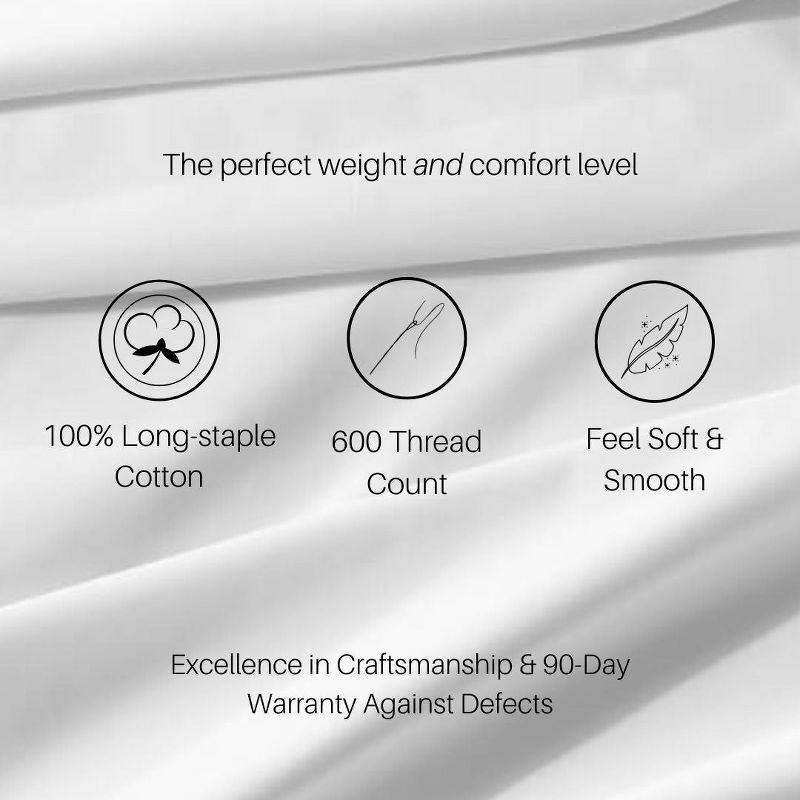 Egyptian Linens Solid 600 Thread Count Sheets Set Sage King