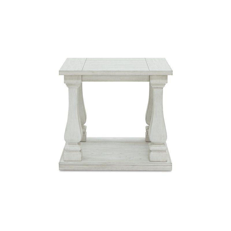 Signature Design by Ashley Traditional Arlendyne End Table, Antique White