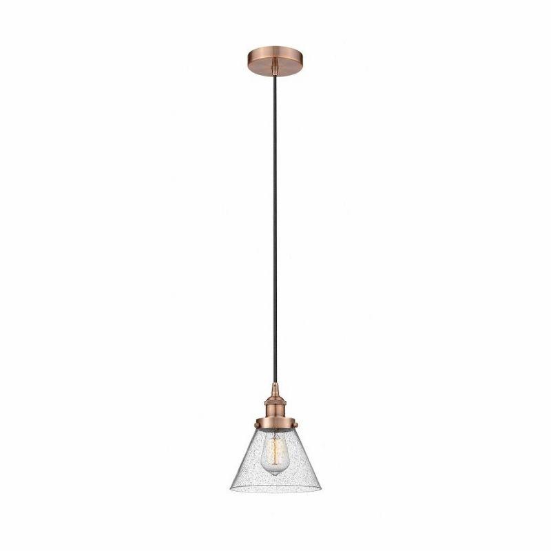 Innovations Lighting Cone 1 - Light Pendant in  Antique Copper
