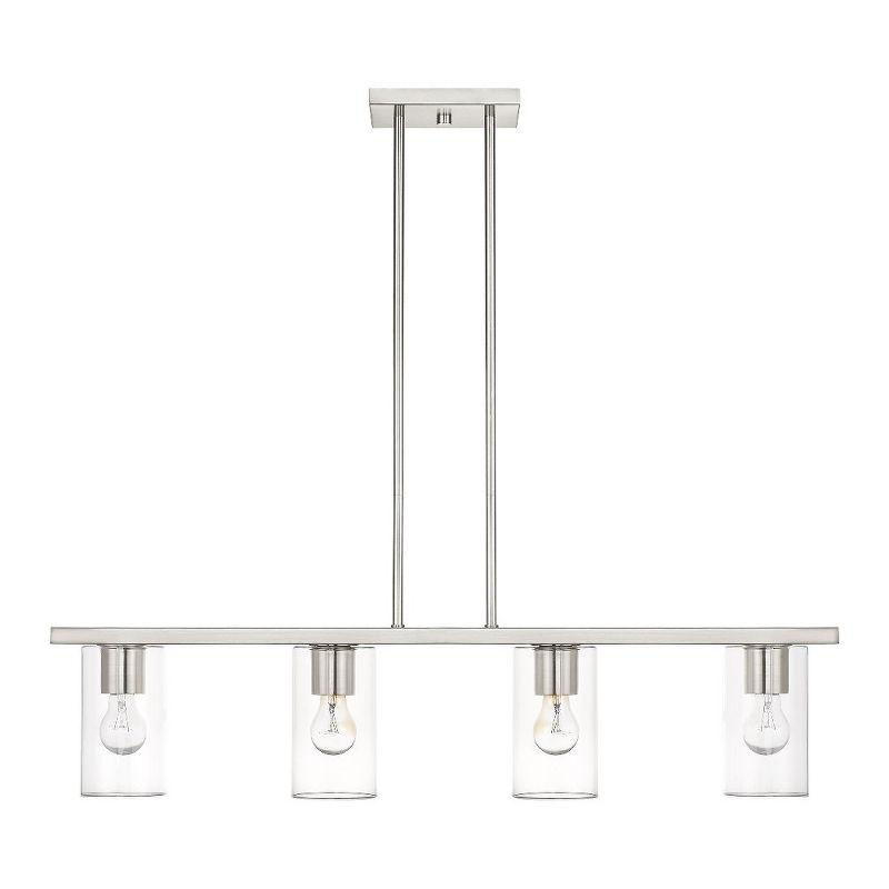 Livex Lighting Zurich 4 - Light Chandelier in  Brushed Nickel
