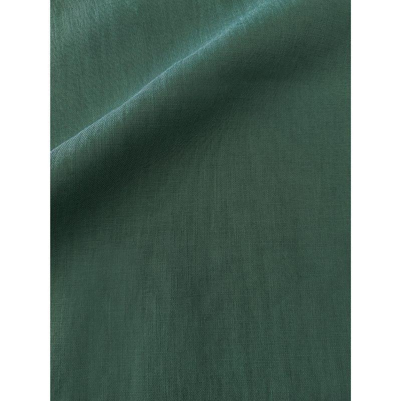 So Soft Linen Emerald Green Pillow 14x20 Down Alternative