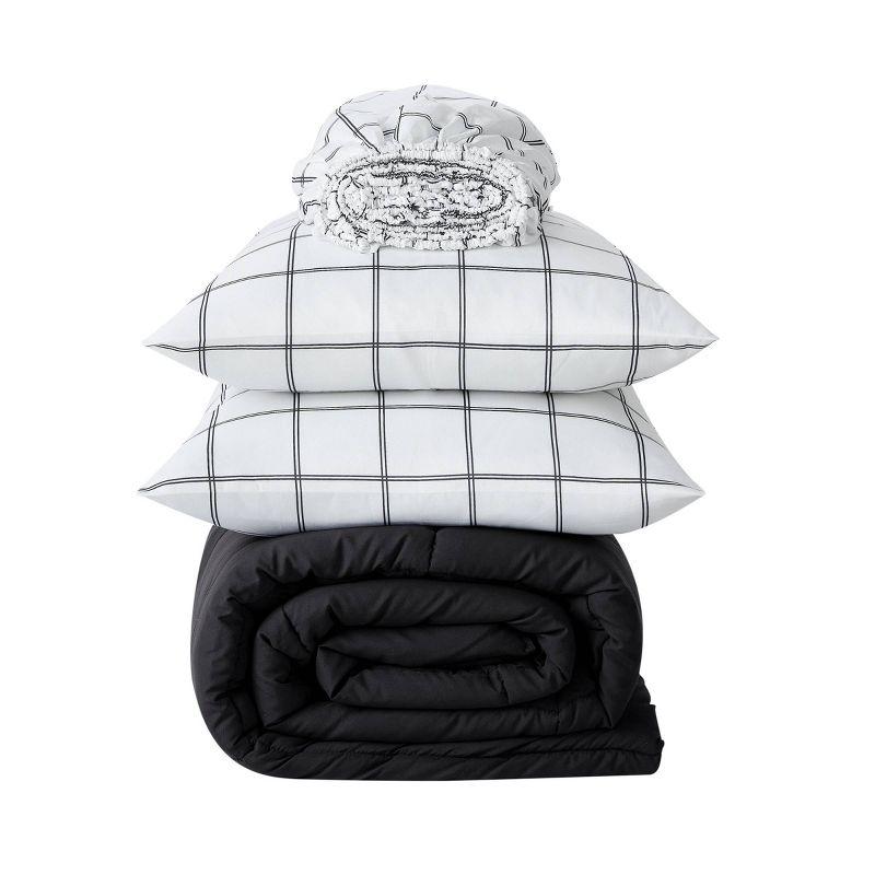 Serta Serta Simply Clean Microfiber Reversible 7 Piece Comforter Set