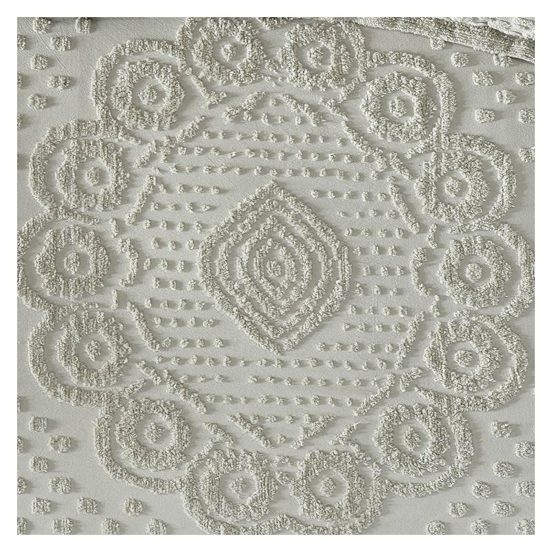 Better Trends Heirloom Collection Machine Washable 100% Cotton Chenille Coverlet / Bedspread Lush & Comfortable Bedding Medallion Pattern Fit All-Season