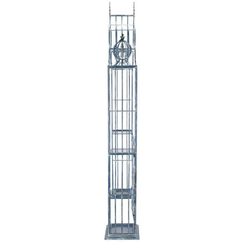 Halchita 67.8" W x 15" D Iron Arbor with Gate