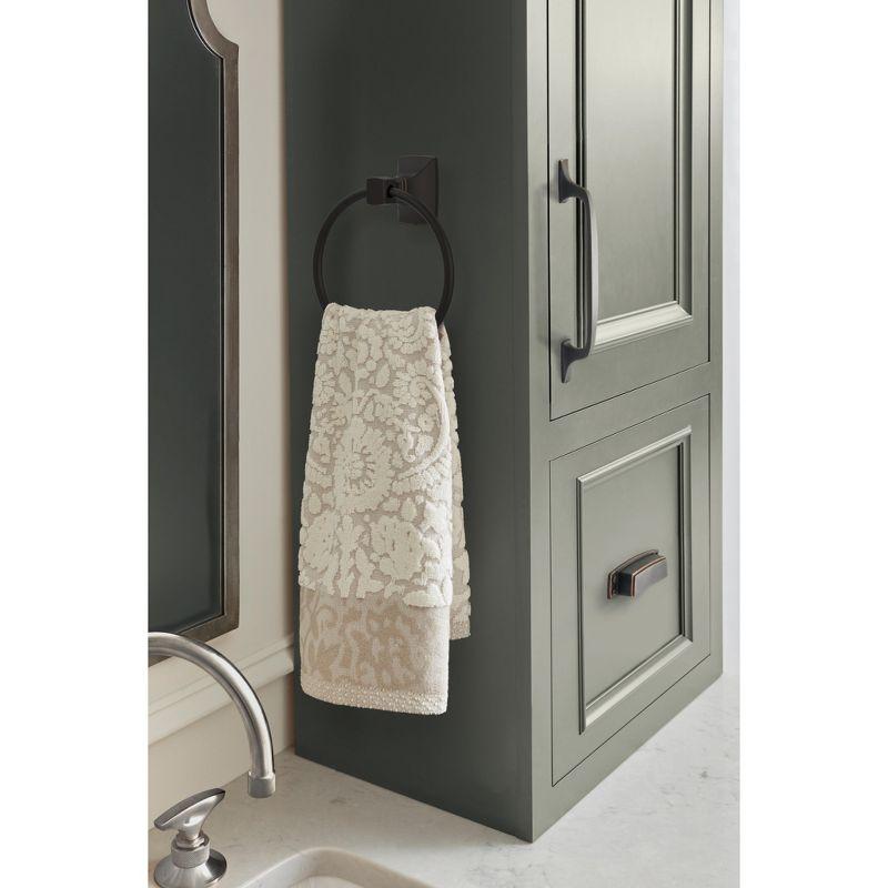 Amerock Highland Ridge Wall Mounted Towel Ring