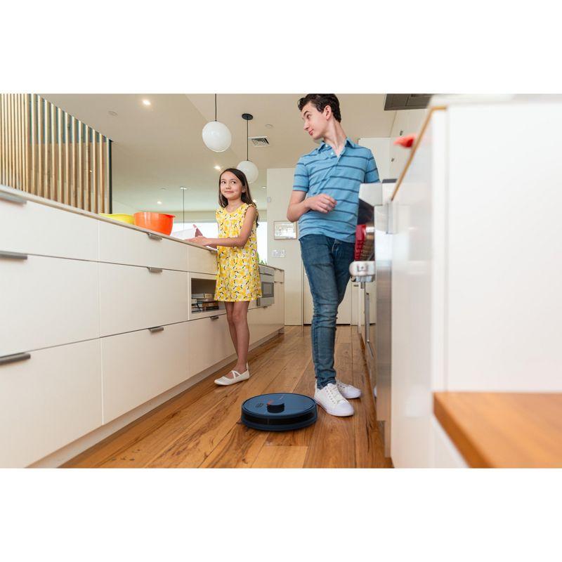 Self Empty Dustin Wi-Fi Connected Self-Emptying Robot Vacuum and Mop