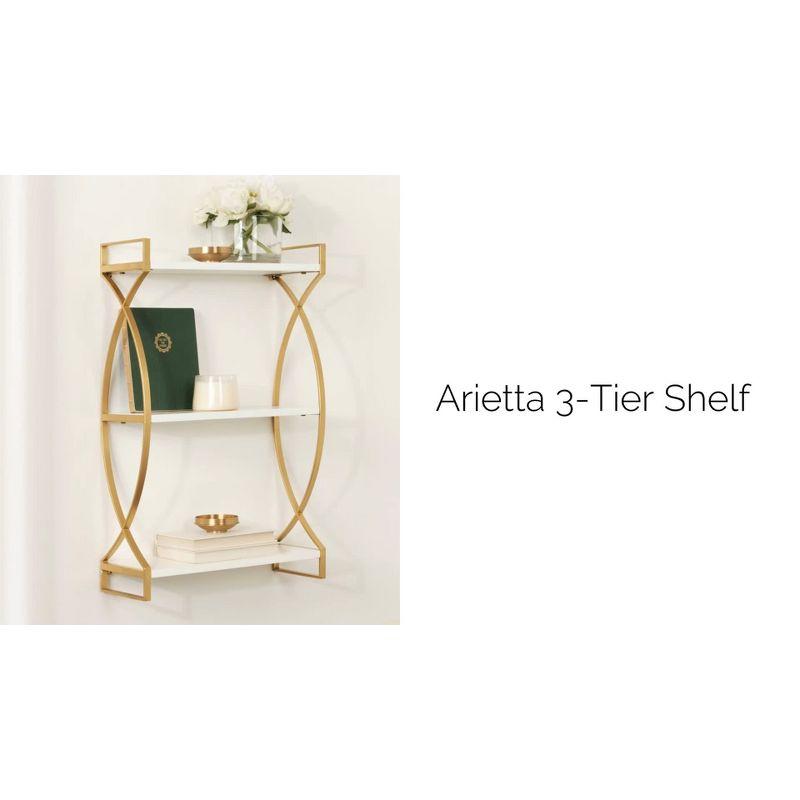 Kate and Laurel Arietta Tiered Shelf