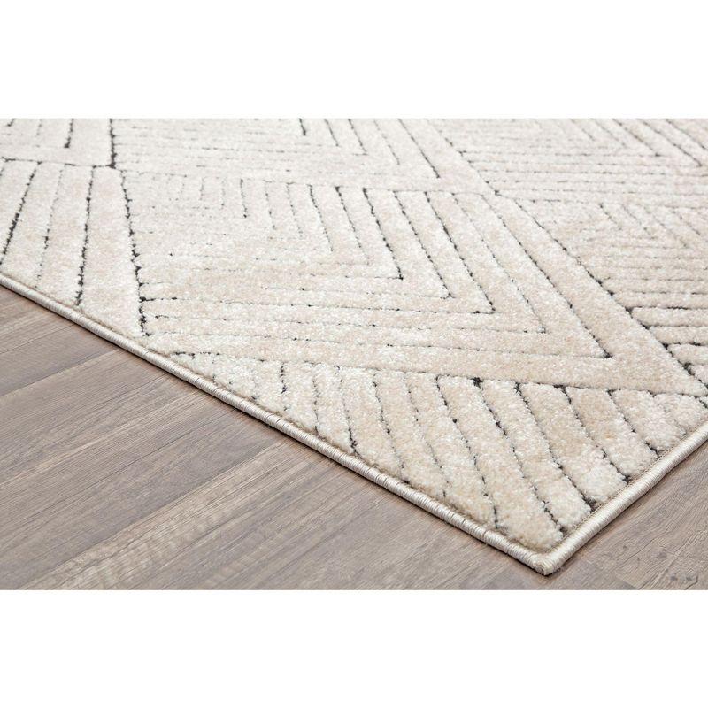 Cadence Contemporary Alabaster Area Rug