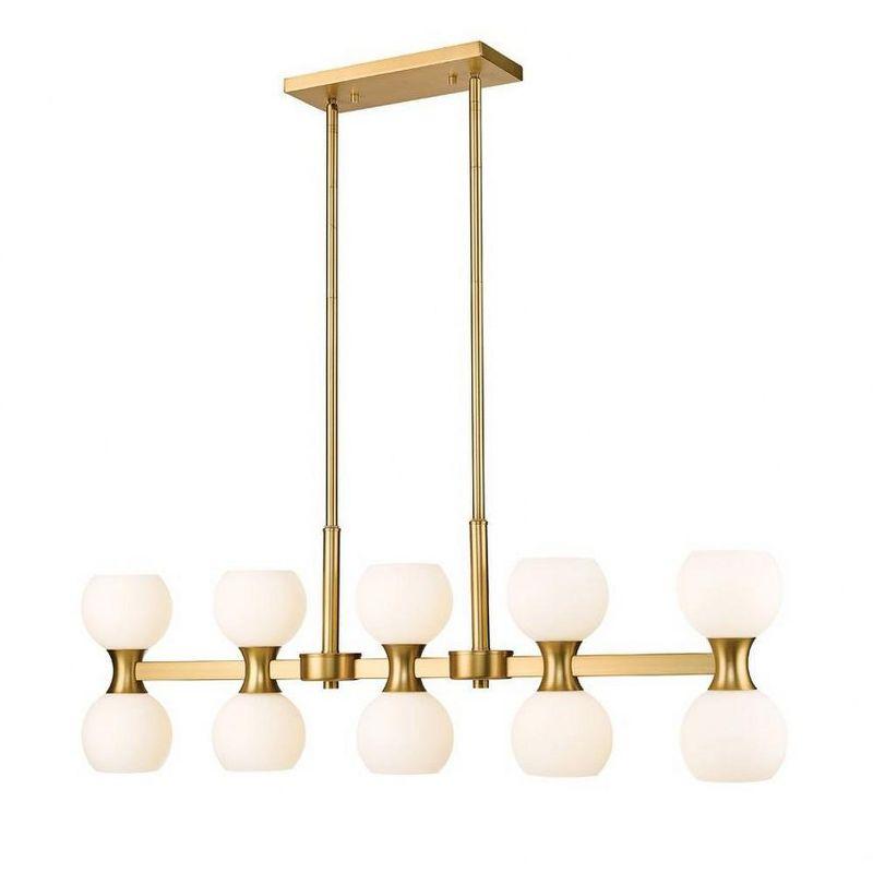 Z-Lite Artemis 10 - Light Island Pendant Light in  Modern Gold