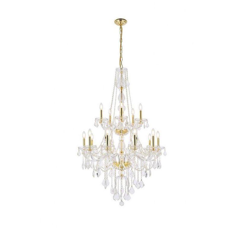 Elegant Lighting Verona 15 - Light Chandelier in  Chrome