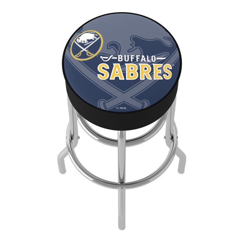 Buffalo Sabres NHL Chrome Swivel Bar Stool