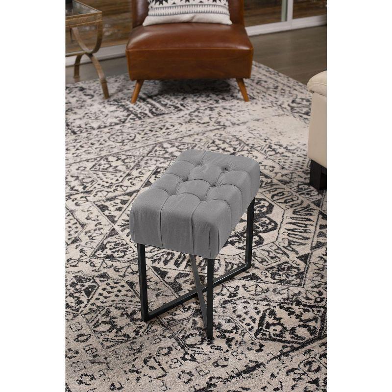 BirdRock Home Upholstered Ottoman