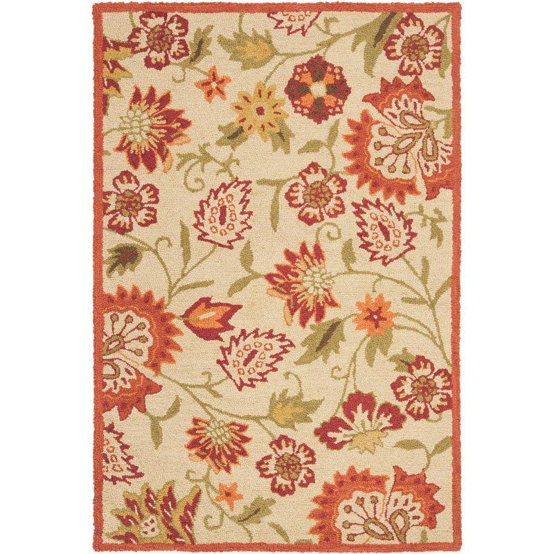 Blossom BLM862 Hand Hooked Area Rug  - Safavieh