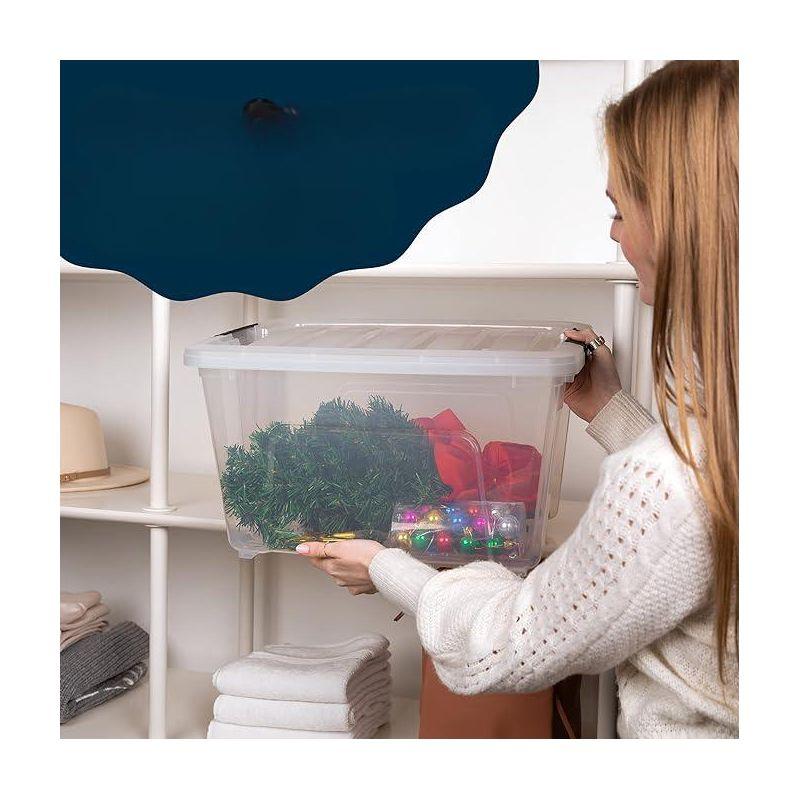 Prextex 23'' DIY Tabletop Mini Christmas Tree with Multi-Color LED Lights, Green