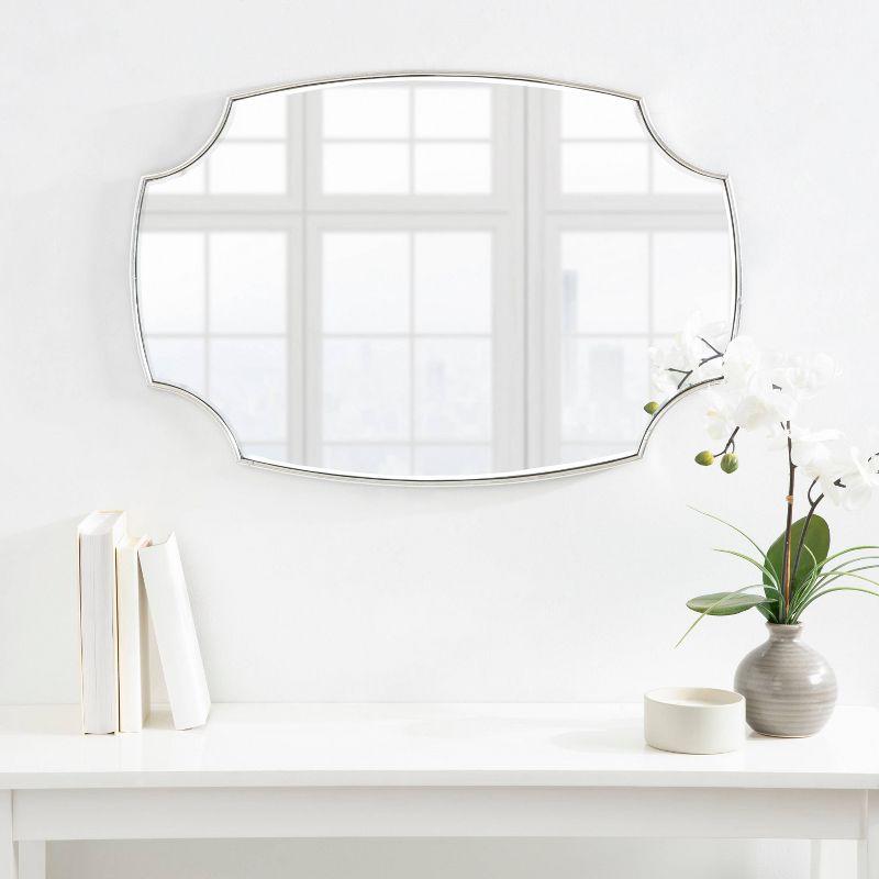 20" x 30" Jovanna Scallop Mirror - Kate & Laurel All Things Decor