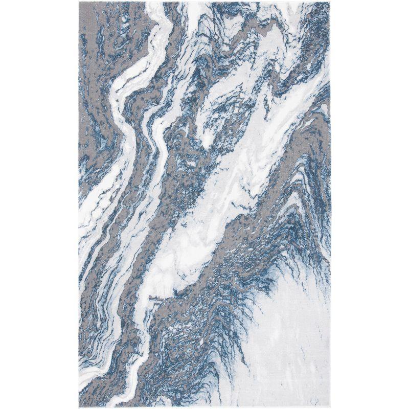 Craft CFT844 Loomed Indoor Area Rug - Blue/Grey - 5'3"x7'6" - Safavieh