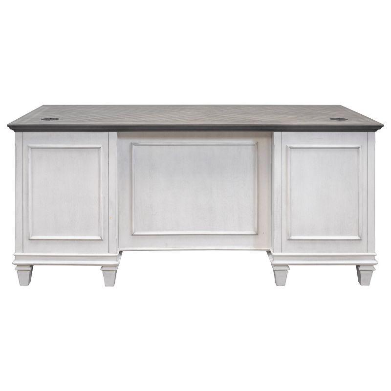 Hartford Double Pedestal Desk - Martin Furniture