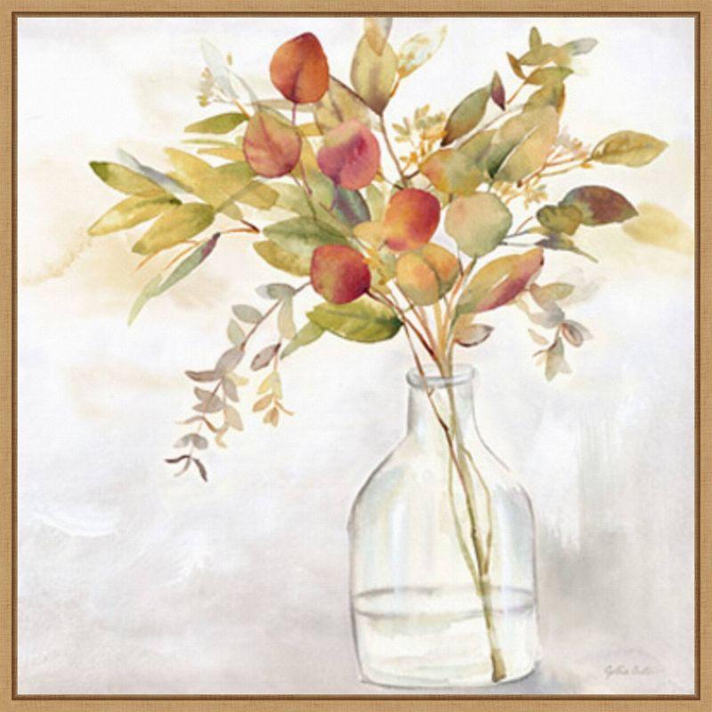 Amanti Art Eucalyptus Vase Fall I by Cynthia Coulter Framed Wall Art Print