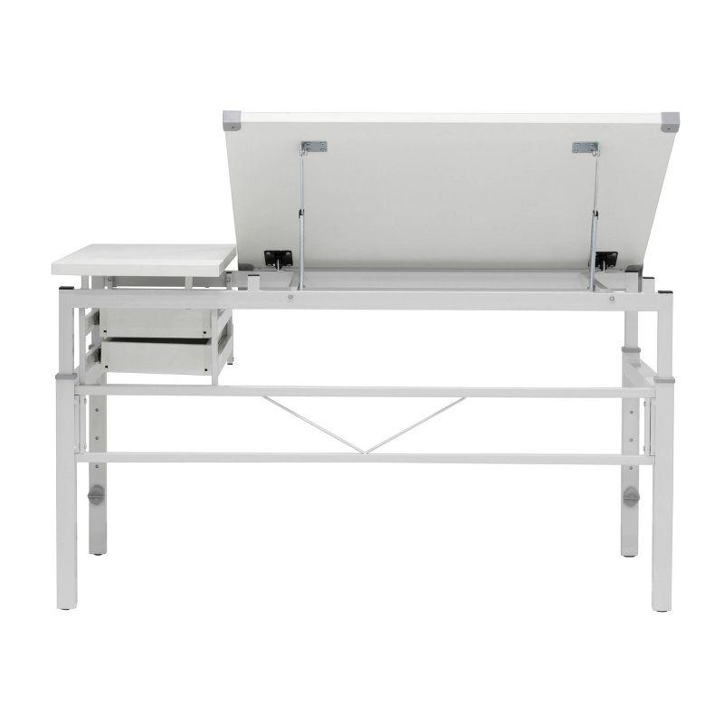 Inbox Zero Cowie Height Adjustable Drafting Table