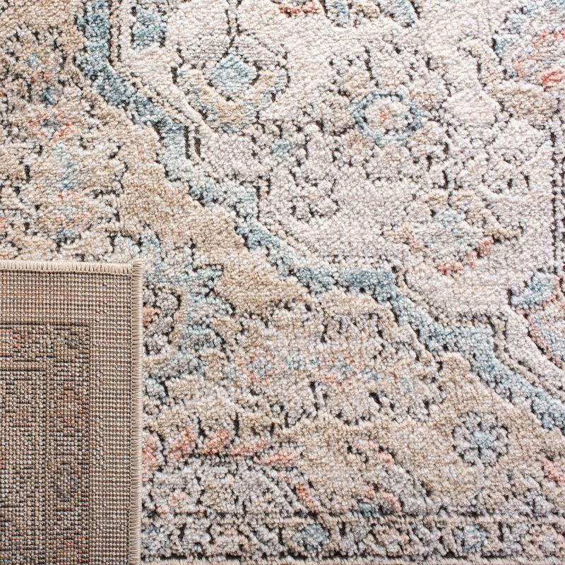 Oregon ORE813 Power Loomed Area Rug - Grey/Blue - 6'7"x8'7" - Safavieh.