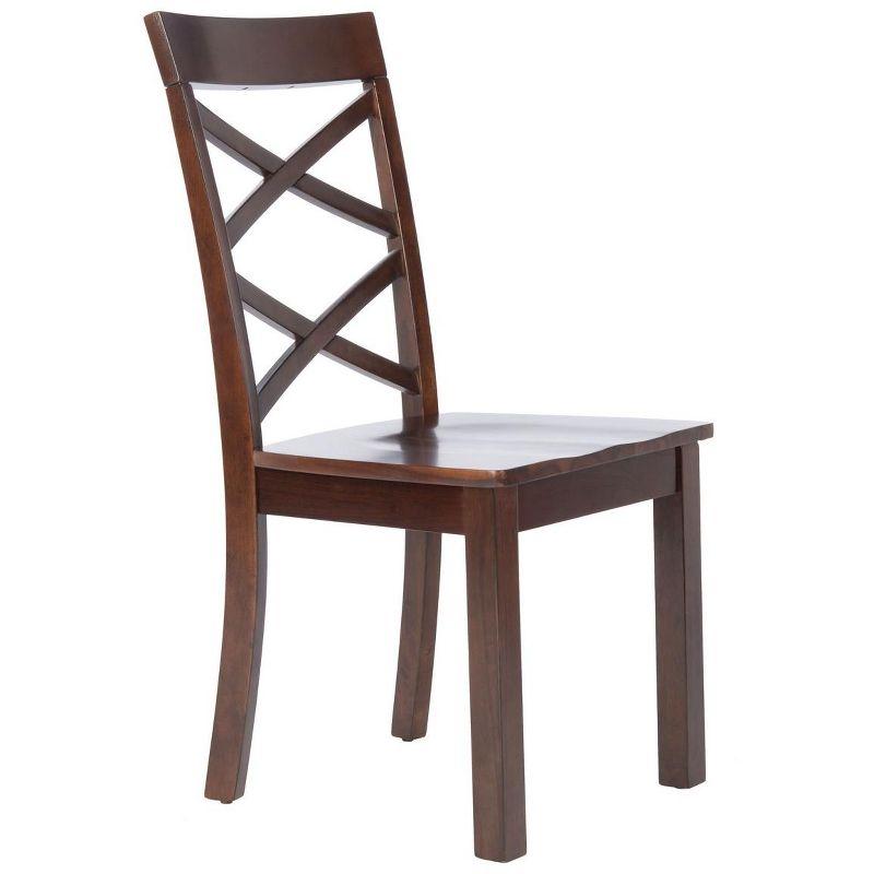 Ainslee Dining Chair (Set of 2) - Brown - Safavieh