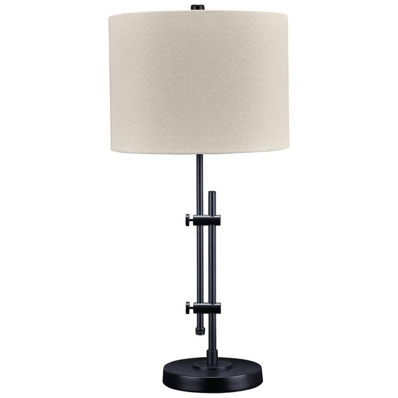 Baronvale Metal Table Lamp Black - Signature Design by Ashley: Adjustable, UL Listed, Modern Decor