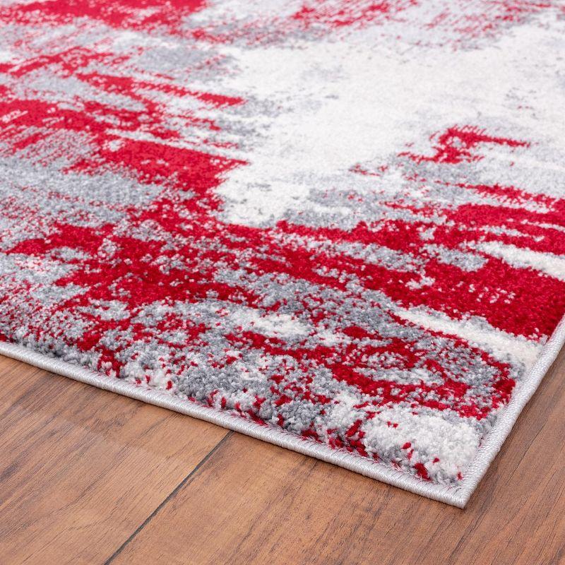 Luxe Weavers Abstract Distressed Area Rug