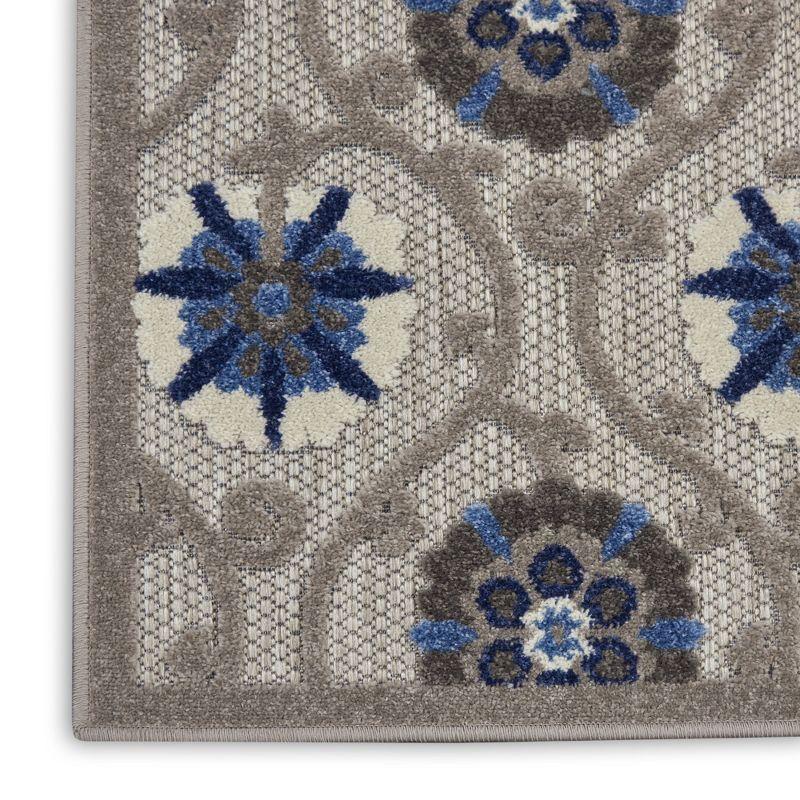 Nourison Aloha Contemporary Floral Outdoor Area Rug