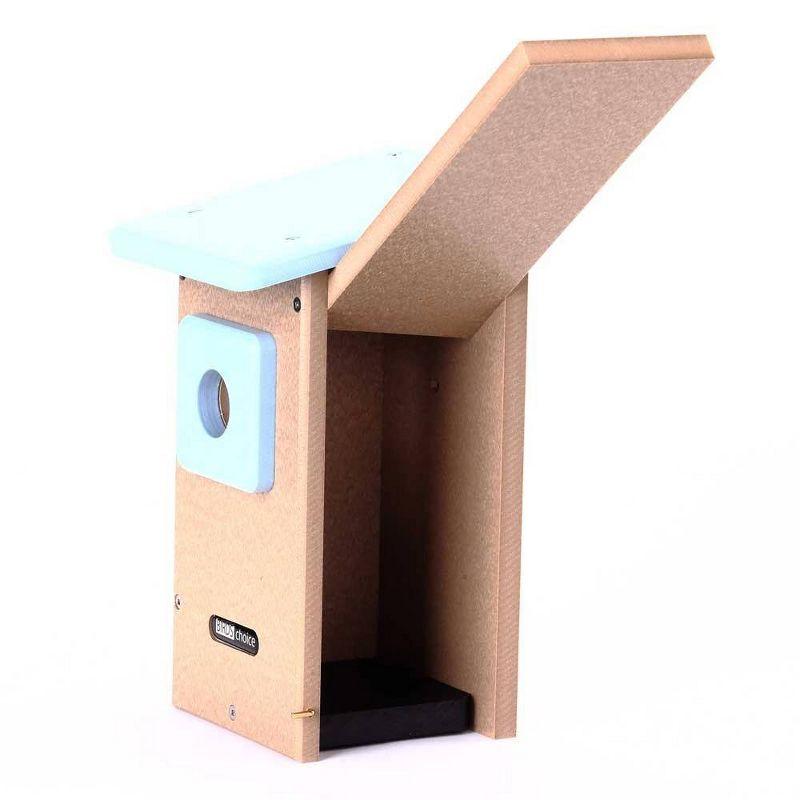 Eastern Bluebird House in Recycled Plastic 1.5" Entrance Hole